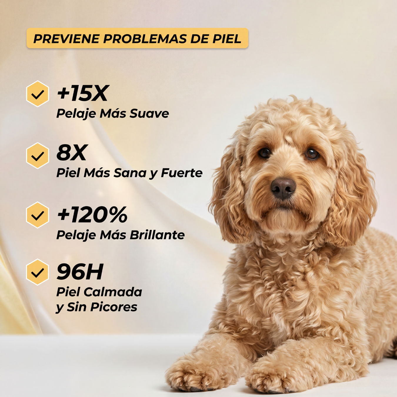 Champú natural para perros pieles sensibles Aloe Vera
