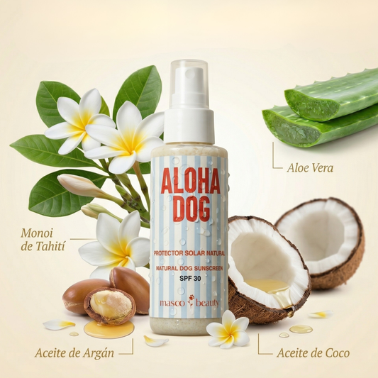 Aloha Dog – Spray solar natural para perros SPF 30Aloha Dog – Spray solar natural para perros SPF 30 - imagen secundaria