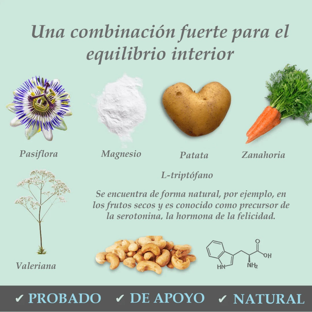Calmante natural en forma de snak para perros