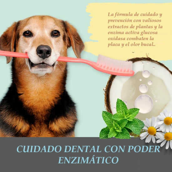 Spray dental 100% natural para perros y gatos