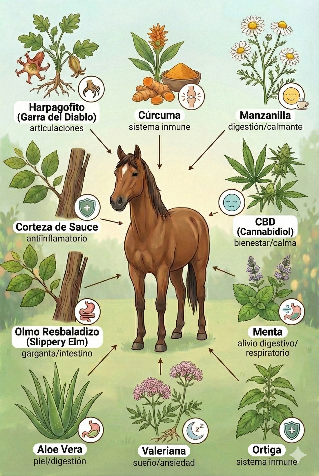 Fitoterapia Equina: Moderniza el Botiquín de tu Caballo