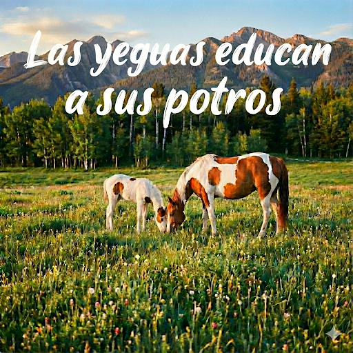 Cómo las Yeguas "Educan" Realmente a sus Potros