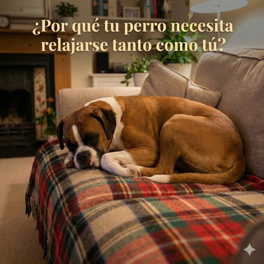 El Arte de la Calma: Por qué tu perro necesita relajarse tanto como tú (y cómo conseguirlo)