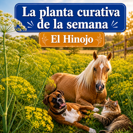 Hinojo para Caballos, Perros y Gatos: Beneficios Naturales y Guía de Dosificación Segura