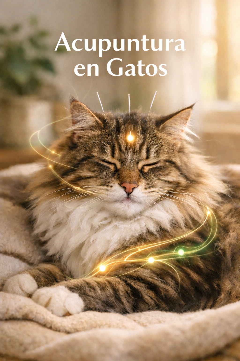 Acupuntura para Gatos: ¿Cómo puede ayudar a tu felino a vivir mejor?