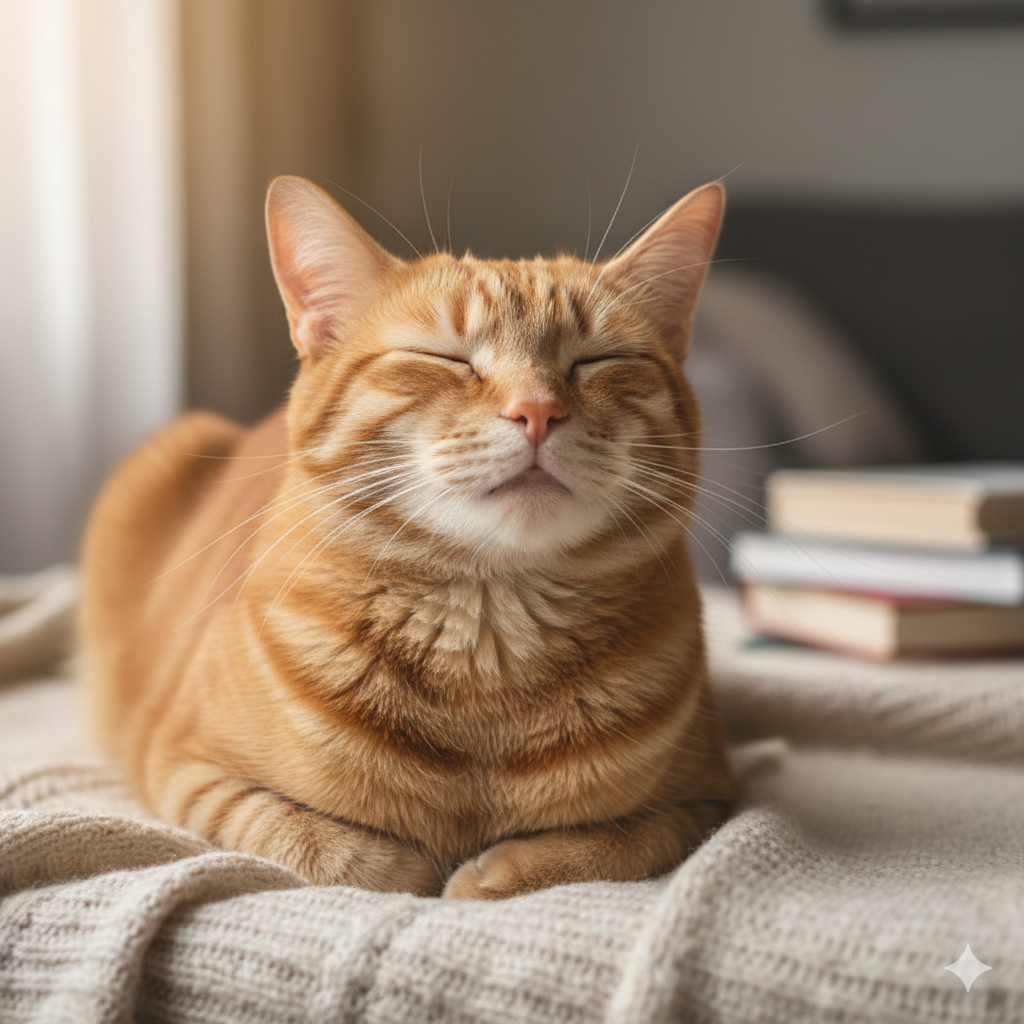 El poder curativo del ronroneo felino