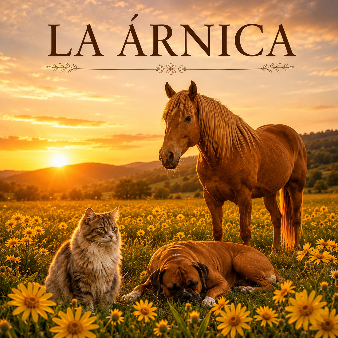 El Poder Natural de la Árnica: Un Aliado para tus amigos peludos