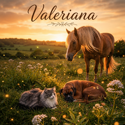 Valeriana para Mascotas: El Calmante Natural para Caballos, Perros y Gatos