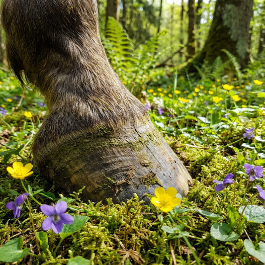El Casco del Caballo: Un Corazón Auxiliar y la Ventaja de Andar "Descalzo" (Barefoot)
