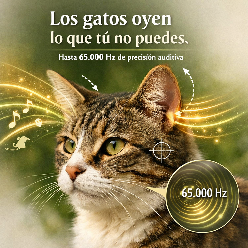 Más allá del superoído: Por qué la audición de tu gato es una obra maestra de la ingeniería biológica