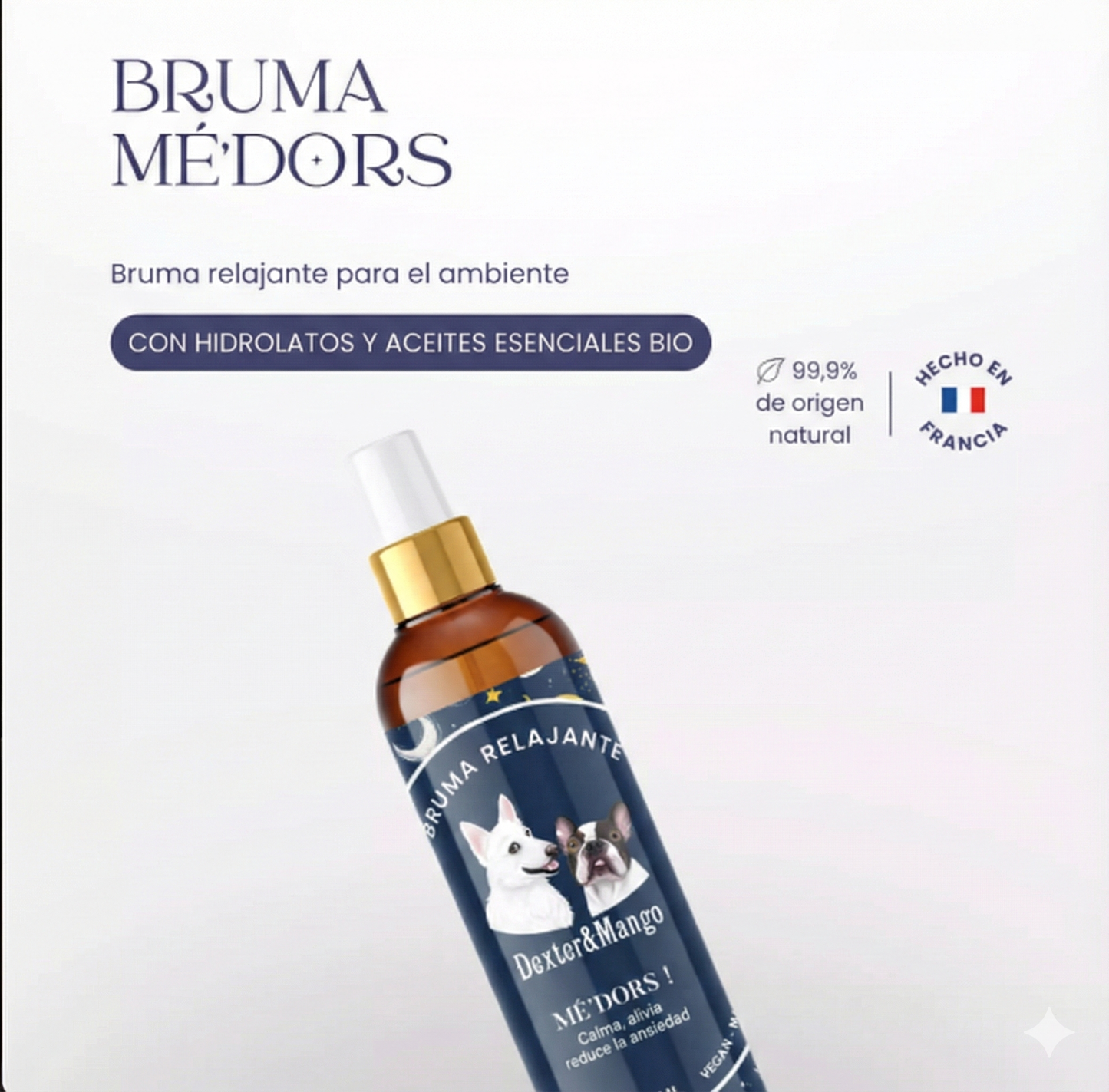 BRUMA RELAJANTE PERRO Dexter and Mango (100 ml)