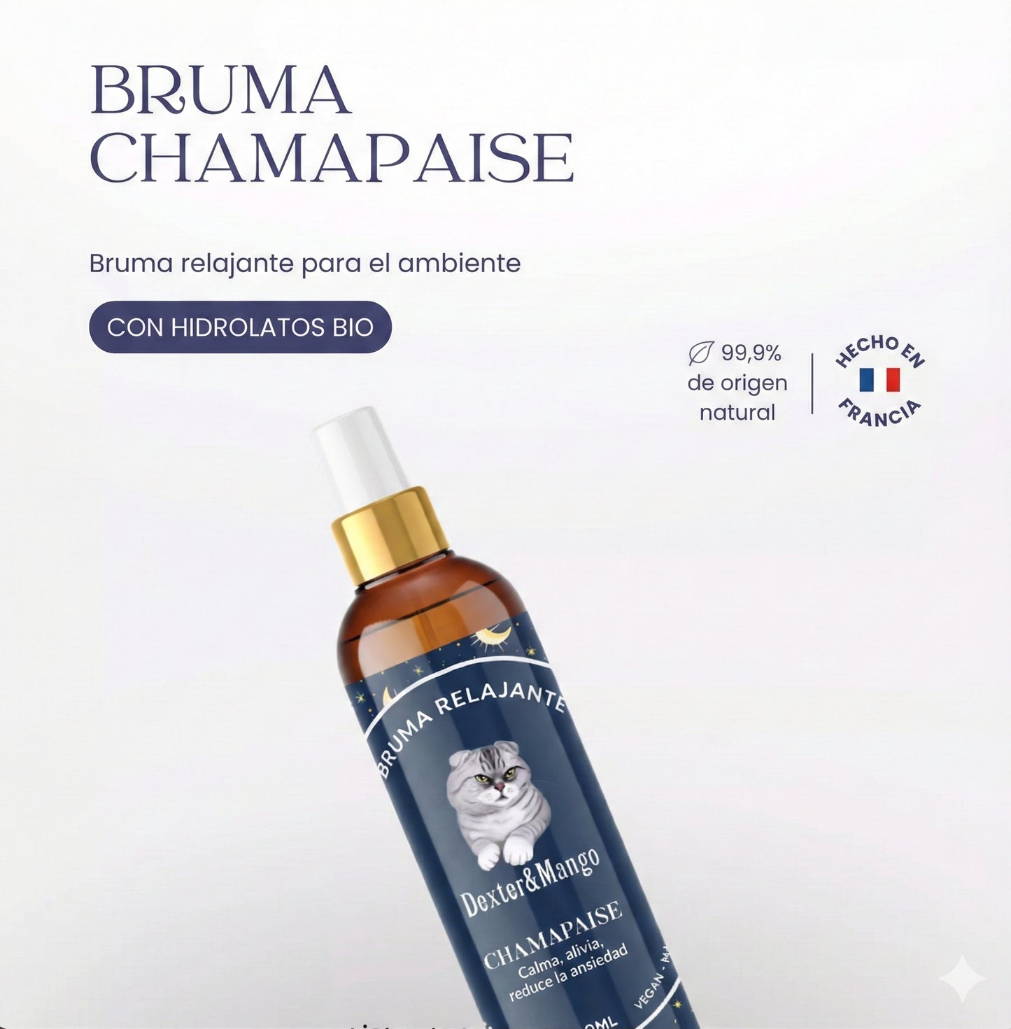 BRUMA RELAJANTE GATO Dexter and Mango (100 ml)