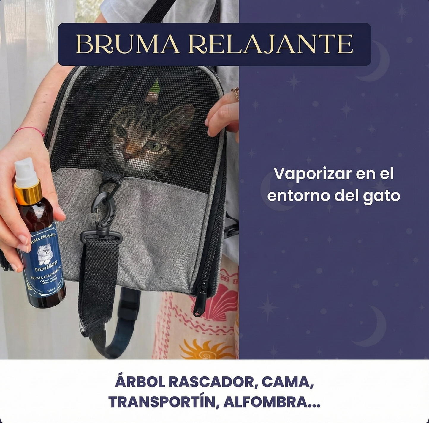 BRUMA RELAJANTE GATO Dexter and Mango (100 ml)