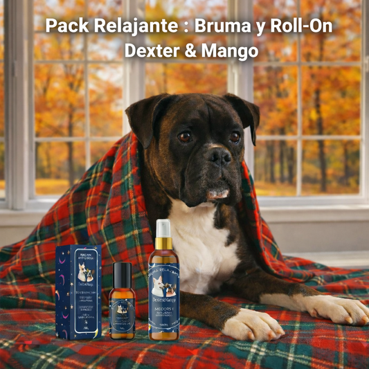 Pack Relajante bruma + roll-on Perro (Dexter&Mango)