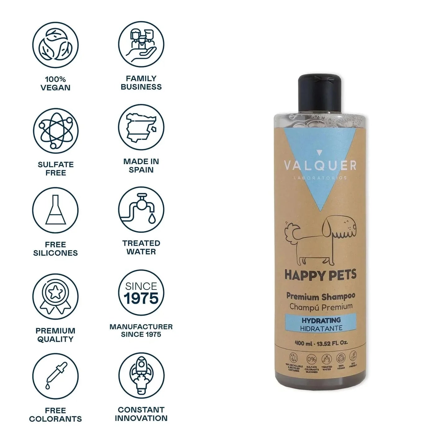 Champú Hidratante "Happy Pets"