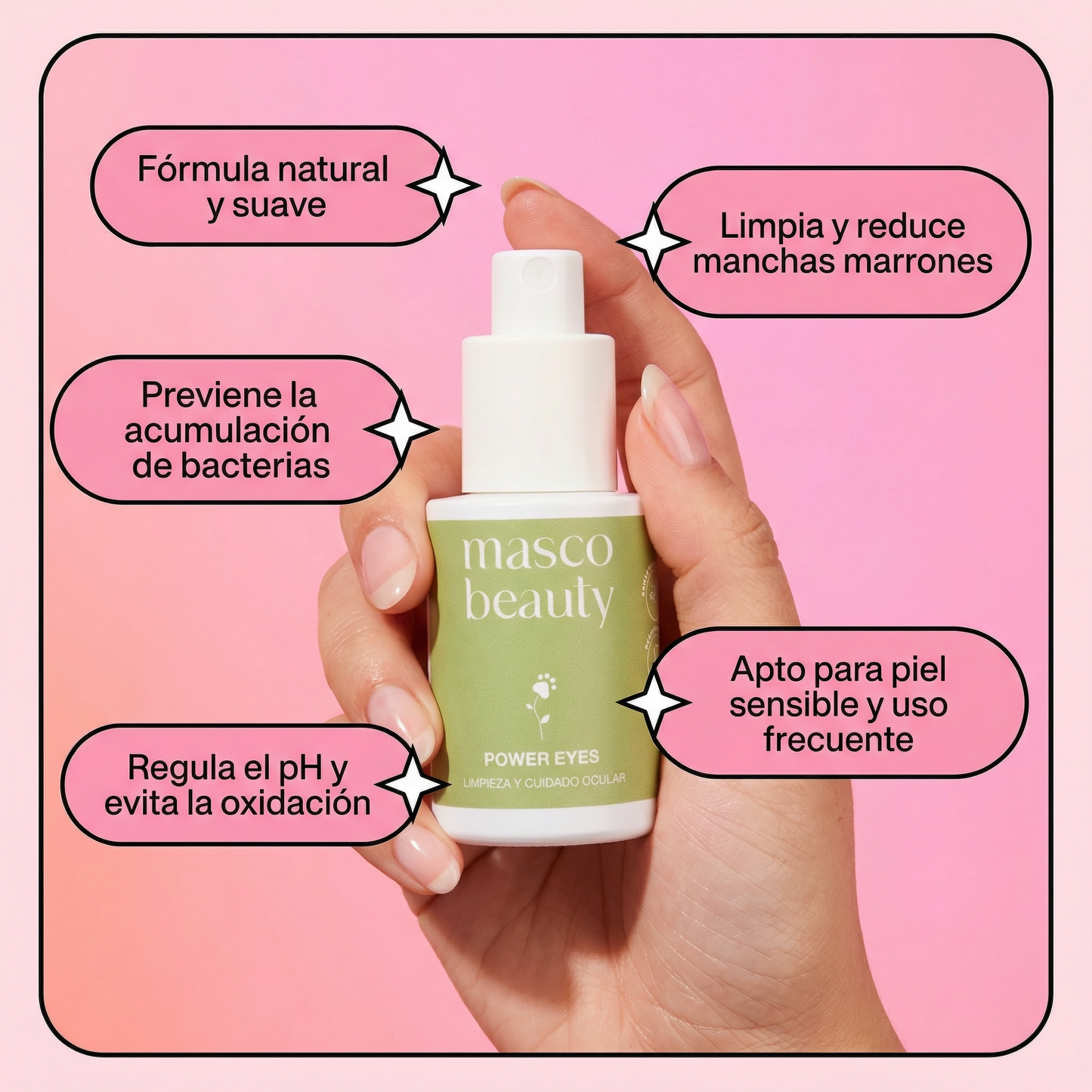 Limpiador de ojos para perros Masco Beauty 30ml