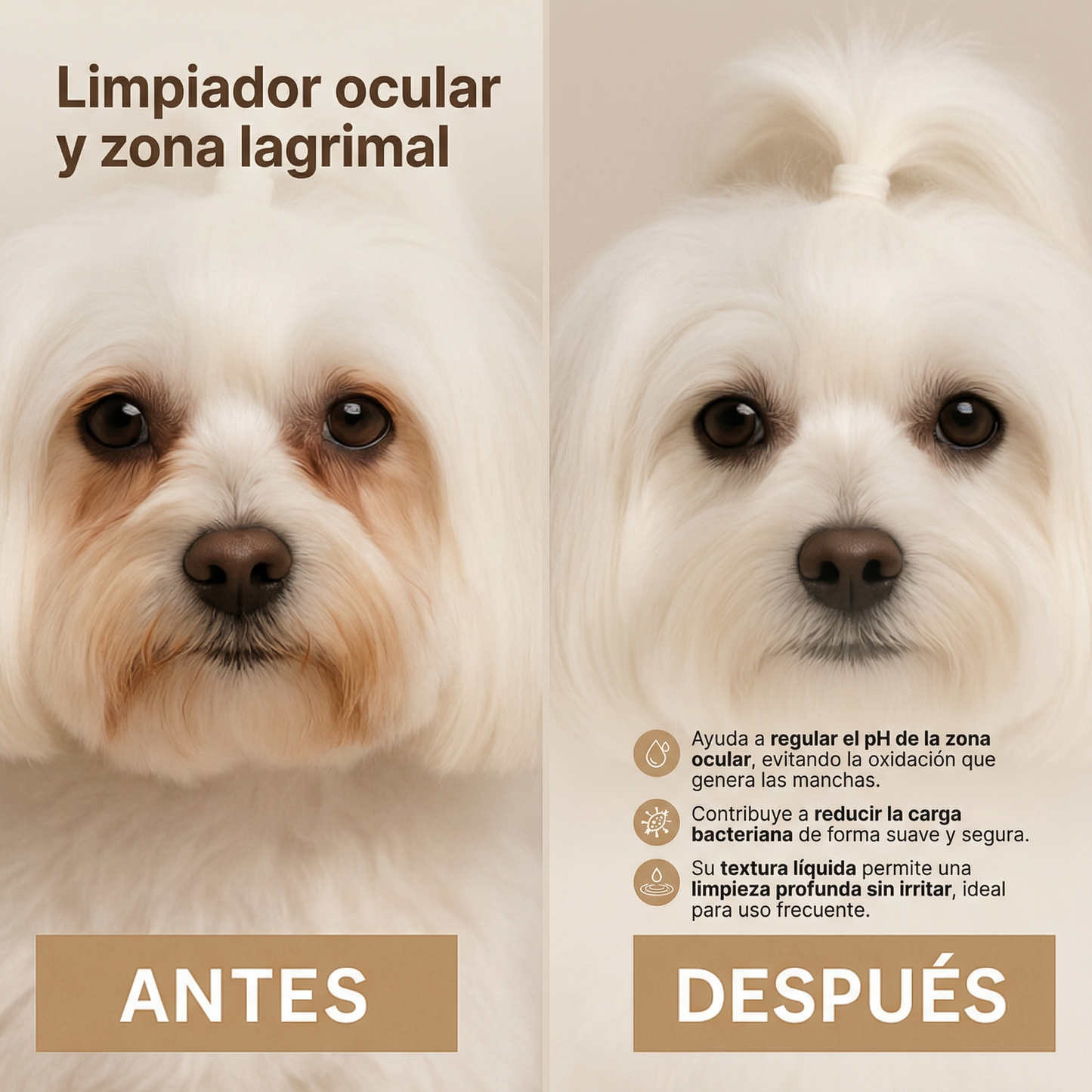 Limpiador de ojos para perros Masco Beauty 30ml