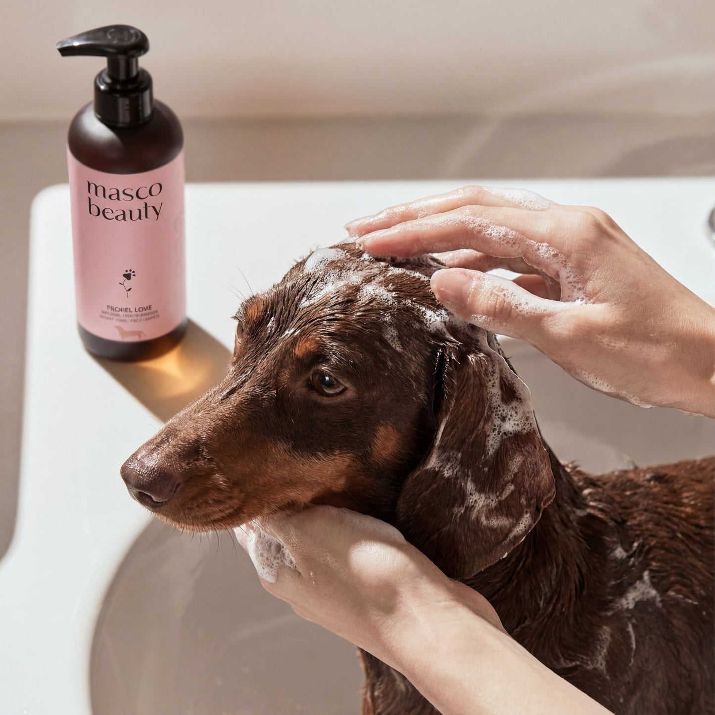 Champú para Teckel pelo corto de Jojoba y Manzanilla